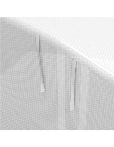 Outsunny 4x3m Walk-in Polytunnel Greenhouse, Zipped Roll Up Sidewalls, Tunnel Warm House Tent w/ PE Cover, Complimentary Plant L - pic 38945 | FastDaddyshop
