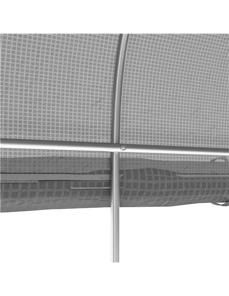 Outsunny 3 x 2m Walk-in Polytunnel Greenhouse, Zipped Roll Up Sidewalls, Mesh Door, Mesh Windows, Tunnel Warm House Tent w/ PE C - pic 38954 | FastDaddyshop