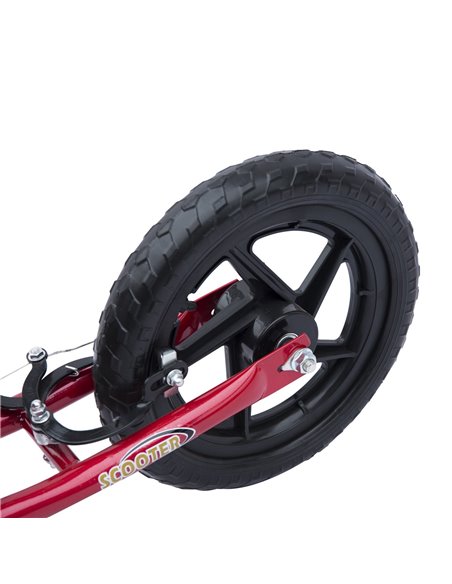 HOMCOM 12" Tyres Scooter-Red - pic 3906 | FastDaddyshop
