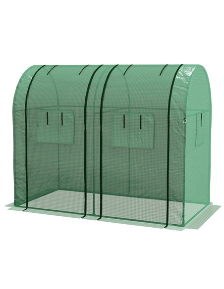 Outsunny Tomato Greenhouse, Garden Growhouse, Green 845-956V00GN - pic 39126 | FastDaddyshop