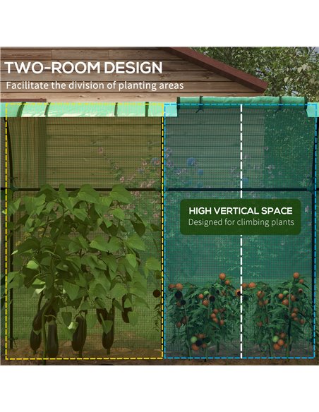 Outsunny Tomato Greenhouse, Garden Growhouse, Green 845-956V00GN - pic 39129 | FastDaddyshop