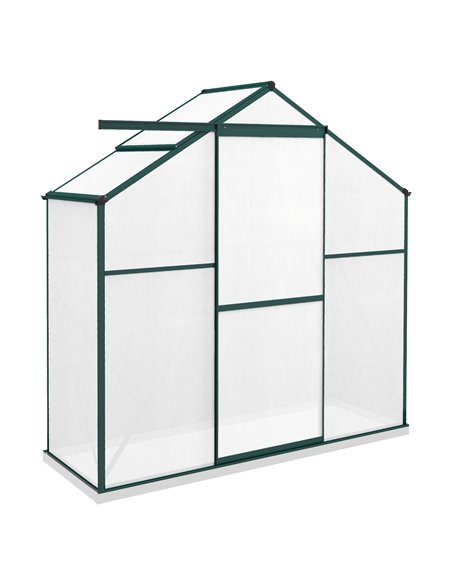 Outsunny 6 x 2.5ft Polycarbonate Walk-In Greenhouse, Green 845-950V00GN - pic 39198 | FastDaddyshop