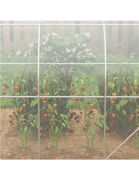 Outsunny Polytunnel Greenhouse Walk-in Grow House with PE Cover, Door and Galvanised Steel Frame, 3 x 2 x 2m, Clear 84H-004V00CR - pic 39231 | FastDaddyshop