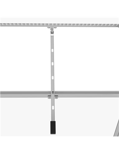 Outsunny 6 x 6ft Walk-In Greenhouse, Polycarbonate Greenhouse with Sliding Door, Window, Aluminium Frame, Foundation, Silver 845
