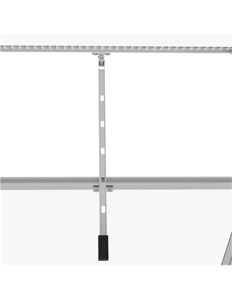 Outsunny 6 x 6ft Walk-In Greenhouse, Polycarbonate Greenhouse with Sliding Door, Window, Aluminium Frame, Foundation, Silver 845 - pic 39286 | FastDaddyshop