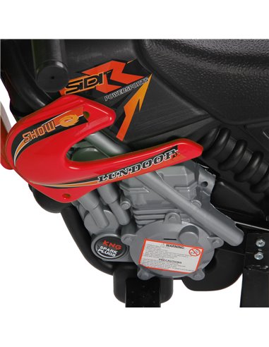 HOMCOM 6V Kids Child Electric Motorbike Ride on Motorcycle Scooter Children Toy Gift (Red)