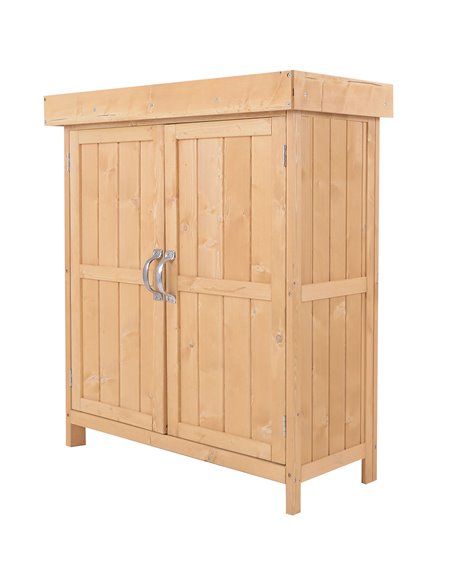 Outsunny Outdoor Garden Storage Shed, Cedarwood-Burlywood Colour 845-212 - pic 39405 | FastDaddyshop