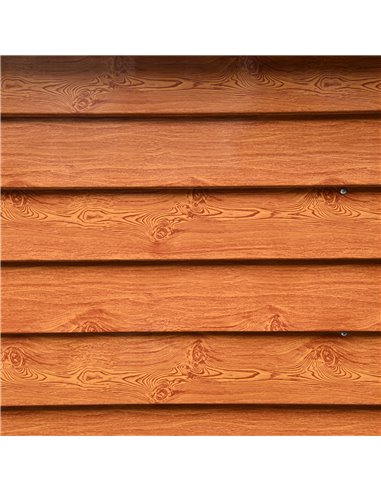 Outsunny 6 x 5 ft Garden Storage Shed Apex Store for Gardening Tool with Foundation and Ventilation, Brown 845-171