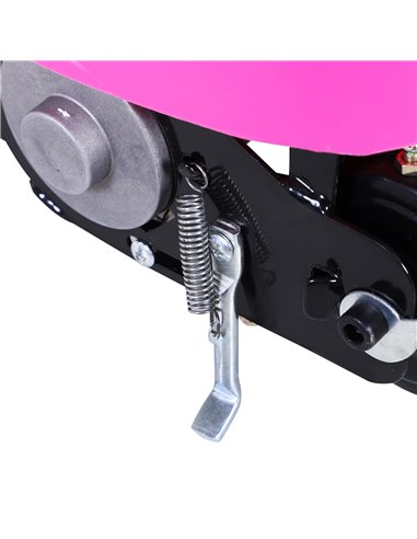 HOMCOM Outdoor Ride On Powered Scooter for kids Sporting Toy 120W Motor Bike 2 x 12V Battery - Pink