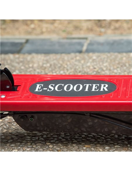 HOMCOM Outdoor Ride On Powered Scooter for kids Sporting Toy 120W Motor Bike 2 x 12V Battery - Red - pic 3965 | FastDaddyshop