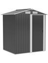 Outsunny 5ft x 4ft Garden Metal Storage Shed, Grey 845-291V01