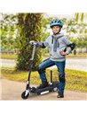 HOMCOM Outdoor Ride On Powered Scooter for kids Sporting Toy 120W Motor Bike 2 x 12V Battery - Black