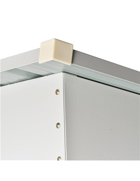 Outsunny 7.6 x 4.3ft Garden Storage Shed w/ Sliding Door Ventilation Window Sloped Roof Gardening Tool Storage Green 845-428V02G - pic 39926 | FastDaddyshop