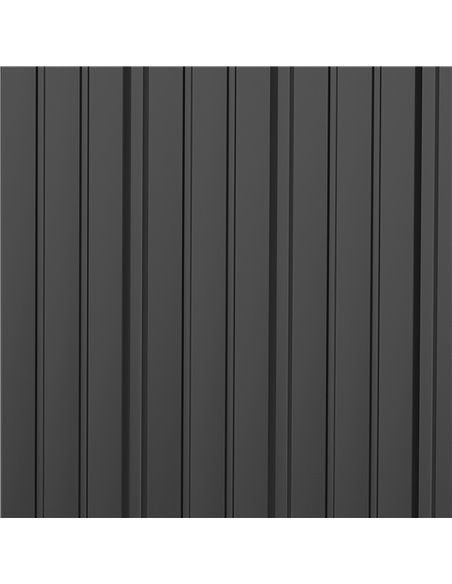 Outsunny 5.3ft x 3.1ft Outdoor Storage Shed, Garden Metal Storage Shed w/ Single Door for Backyard, Patio, Lawn, Charcoal Grey 8 - pic 39969 | FastDaddyshop
