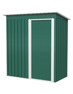 Outsunny 5 x 3ft Garden Storage Shed, Green 845-423V00GN