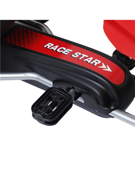 HOMCOM Kids Children Pedal Go Kart Ride On Car Toys Scooter Black & Red - pic 4056 | FastDaddyshop
