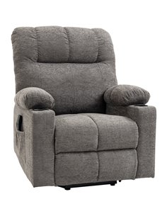 HOMCOM Electric Riser and Recliner Chair for Elderly, Grey 713-152V70GY