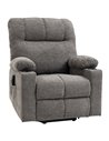 HOMCOM Electric Riser and Recliner Chair for Elderly, Grey 713-152V70GY
