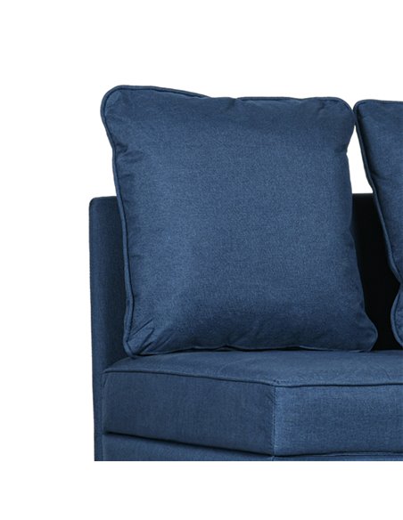 HOMCOM Convertible Chair Bed w/ Seat Thickness, 3-in-1 Multi-Functional Sleeper, Recliner Loveseat w/ 5-level Adjustable Backres - pic 40961 | FastDaddyshop
