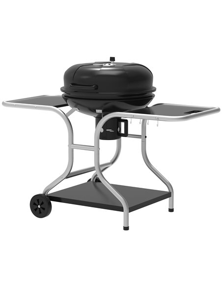 Outsunny Charcoal Grill Trolley Barbecue Grill with Wheels 01-0561 - pic 40998 | FastDaddyshop