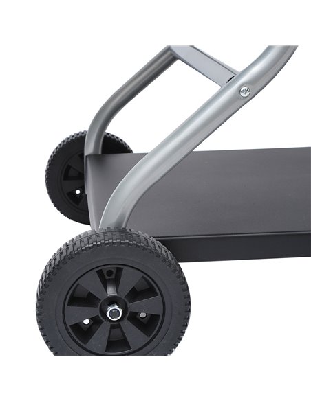 Outsunny Charcoal Grill Trolley Barbecue Grill W/ Wheels 01-0561 - pic 41005 | FastDaddyshop