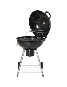 Outsunny Portable Kettle BBQ Charcoal Grill, Black 846-021