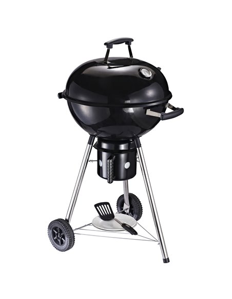 Outsunny Freestanding Charcoal Barbecue Grill, Black 846-045 - pic 41097 | FastDaddyshop