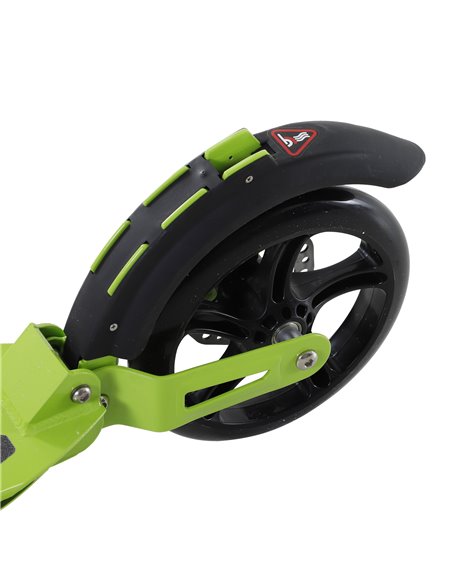 HOMCOM Teens Adult Kick Scooter Foldable Adjustable Aluminum Ride On Toy For 14+ w/ Dual Brake System, Shock Mitigation System - - pic 4116 | FastDaddyshop