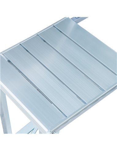 Outsunny Portable Folding Camping Picnic Table and Chairs Stools Set Party Field Kitchen Outdoor Garden BBQ Aluminum 01-0010