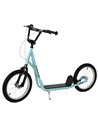 HOMCOM Kids Steel Frame Adjustable Kick Scooter Blue