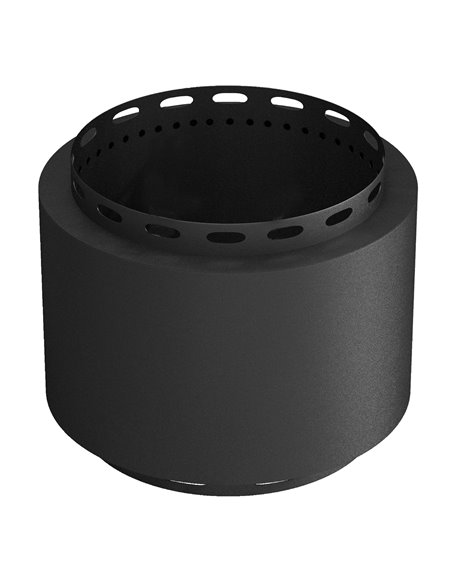 Outsunny Smokeless Fire Pit, 48.5cm Portable Wood Burning Firepit, Black 842-337V00BK - pic 41817 | FastDaddyshop