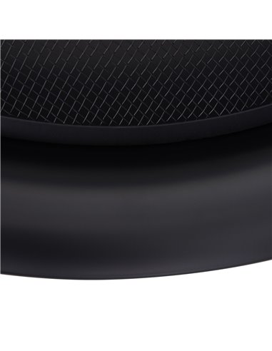 Outsunny Steel Lift-Top Screen Firepit Black 842-143