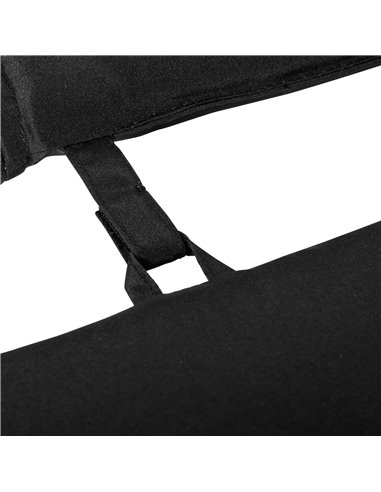 Outsunny Garden Sun Lounger Chair Cushion Reclining Relaxer Indoor Outdoor 84B-304V01BK