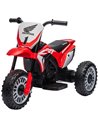 HOMCOM 6V Kids Motorbike, 3 Wheels Kids Electric Bike, Red 370-298V70RD
