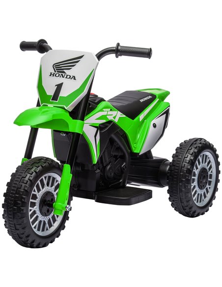 HOMCOM 6V Kids Motorbike, 3 Wheels Kids Electric Bike, Green 370-298V70GN - pic 42681 | FastDaddyshop