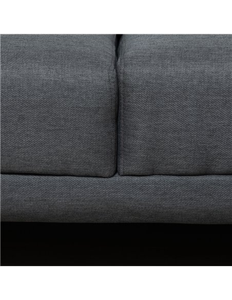 HOMCOM Corner Sofas for Living Room, Fabric L Shaped Sofa Settee with Adjustable Headrest, 3 Seater Couch, Dark Grey 839-446V01C - pic 42788 | FastDaddyshop
