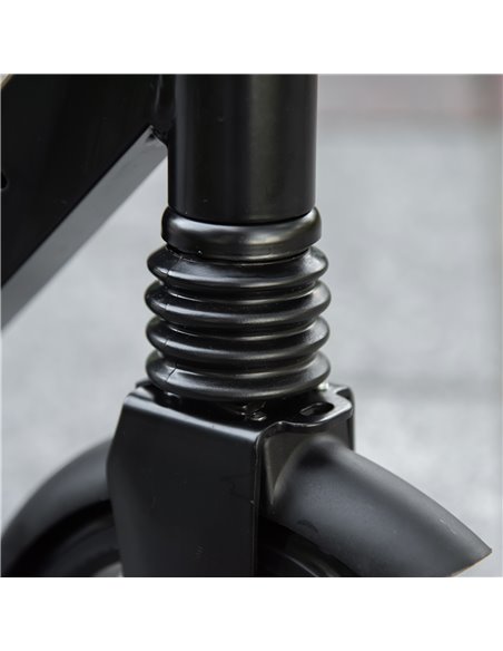 HOMCOM One-click Folding Kick Scooter for 14+ w/ Adjustable Handlebar, Push Scooter with Kickstand, Dual Brake System, Shock Abs - pic 4284 | FastDaddyshop