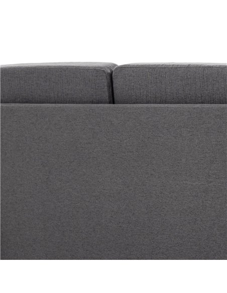 HOMCOM Compact Loveseat Sofa, Modern 2 Seater Sofa for Living Room with Wood Legs and Armrests, Dark Grey 833-653V71CG - pic 42851 | FastDaddyshop