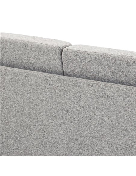 HOMCOM Compact Loveseat Sofa, Modern 2 Seater Sofa for Living Room with Wood Legs and Armrests, Light Grey 833-653V71LG - pic 42878 | FastDaddyshop