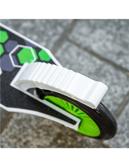 HOMCOM Scooter for Kids Toddler One-Click Foldable Kick Scooter with Adjustable Height Brake for Boys and Girls 3-8 Years Alumin - pic 4308 | FastDaddyshop