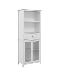 HOMCOM Kitchen Cupboard, Pantry Storage Cabinet, White 835-996V00WT