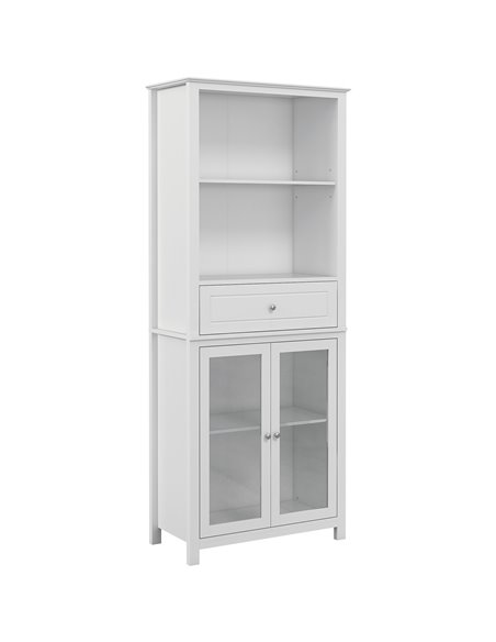 HOMCOM Kitchen Cupboard, Pantry Storage Cabinet, White 835-996V00WT - pic 43338 | FastDaddyshop