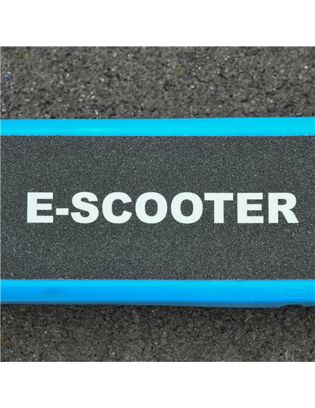 HOMCOM Electric Scooter, 120W Motor E-Scooter w/ Battery Display, Adjustable Height, Rear Brake for Ages 6+ Years - Blue - pic 4340 | FastDaddyshop