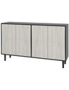 HOMCOM Kitchen Sideboard Storage Cabinet, Black 83A-061V80BK