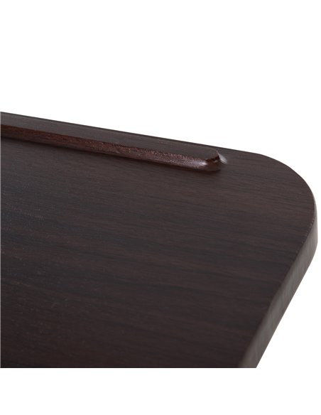 HOMCOM Portable Overbed/Chair Table Sofa Side Notebook Laptop Desk PC Stand Height Adjustable w/ Lockable 4 Castors & Wooden Top - pic 43815 | FastDaddyshop
