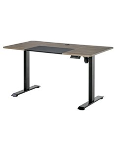 Vinsetto Height Adjustable Electric Standing Desk, Teak 920-071V70