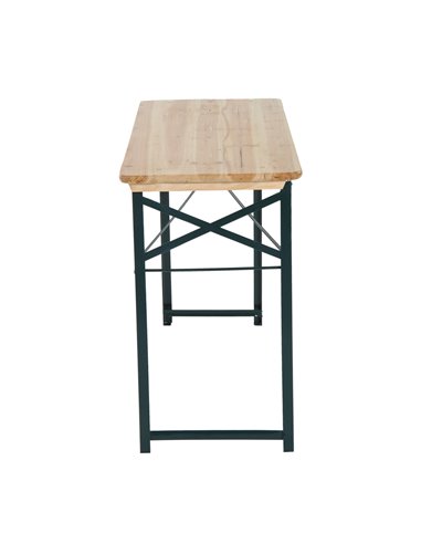 Outsunny 3 pcs Wooden Table Bench Set 84B-106