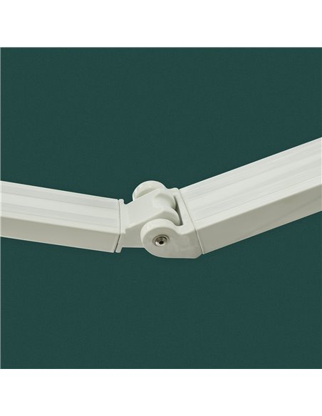 Outsunny 3x2.5 m Sun Shade Canopy Garden Patio Manual Retractable Awning Canopy Sun Shade Shelter, 3x2.5 m-Dark Green 100110-007 - pic 44166 | FastDaddyshop