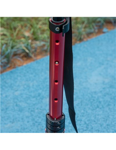 HOMCOM One-click Folding Kick Scooter w/ Adjustable Handlebar, Push Scooter with Kickstand, Dual Shock Absorber, 200mm Wheels & 