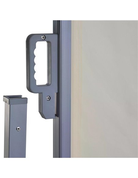 Outsunny Steel Frame Retractable Double Side Awning Beige 840-209V01CW - pic 44425 | FastDaddyshop